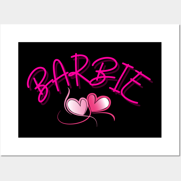 Barbie Wall Art by MOS_Services